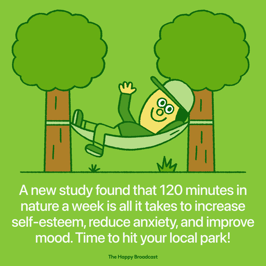 120 minutes a week in nature for your health