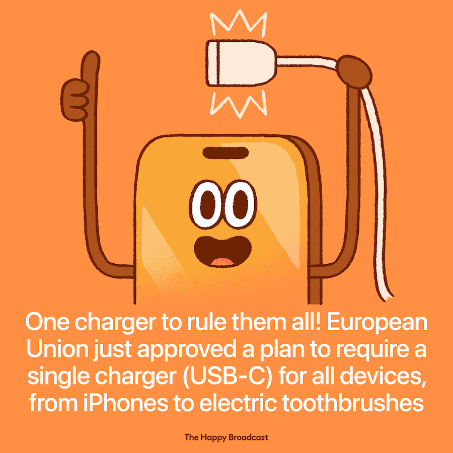 One single charger in Europe