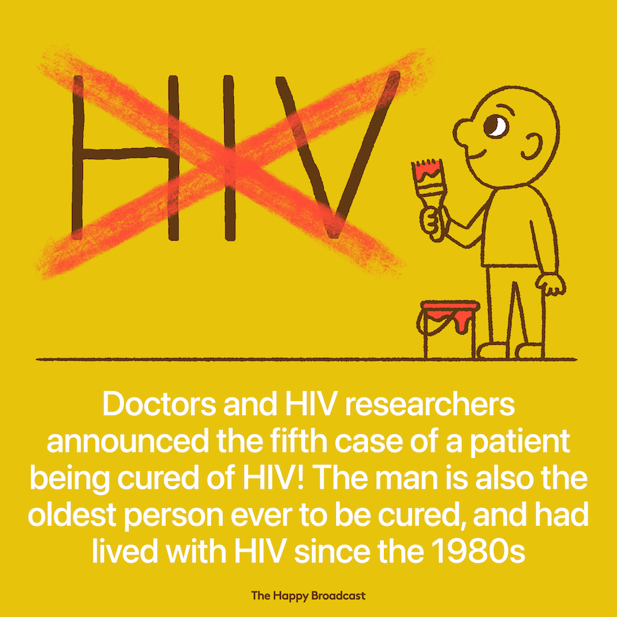 A man becomes fifth person to be cured of HIV