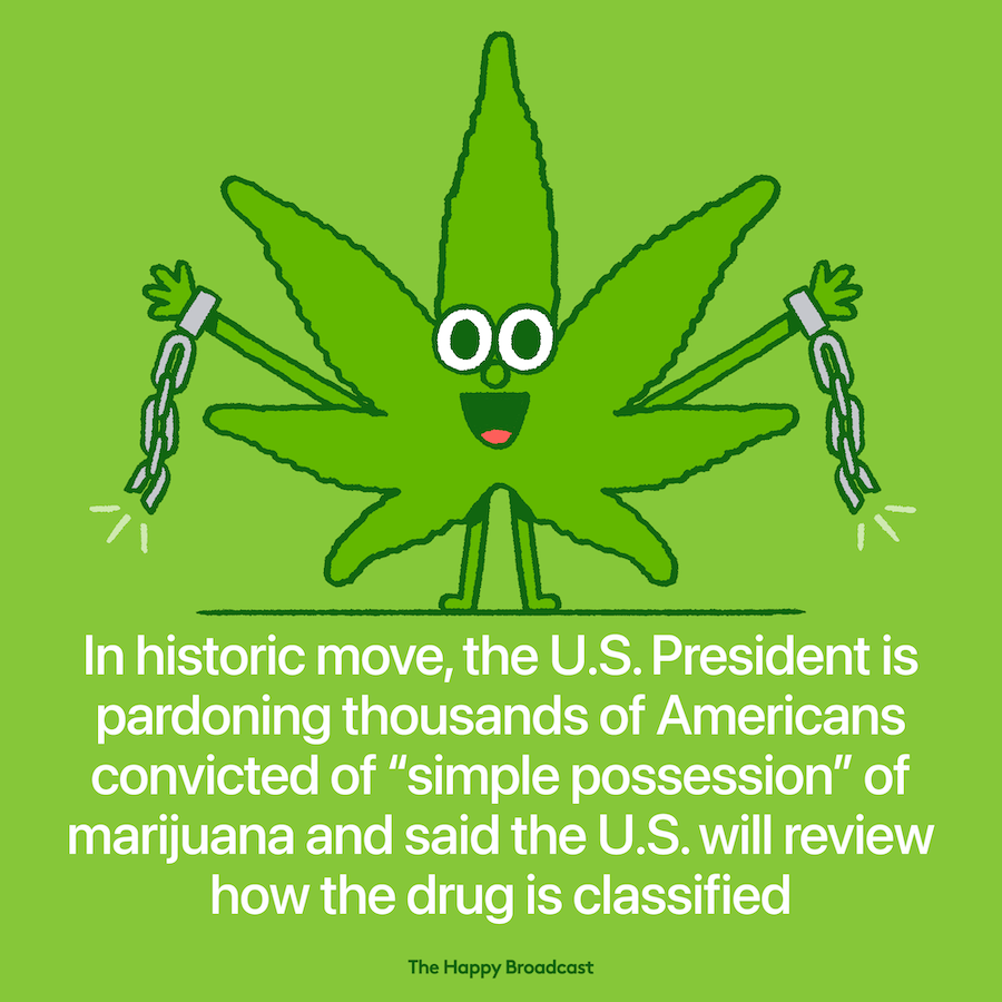 Biden pardons marijuana convictions