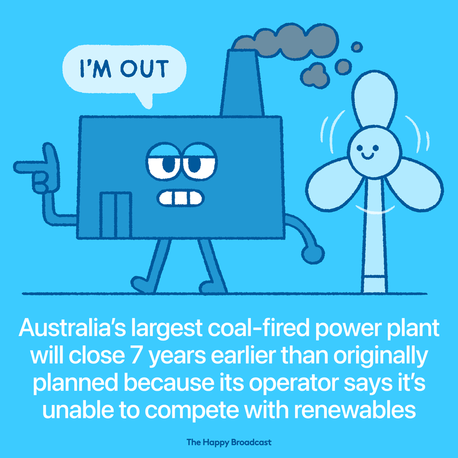 Largest coal fired plant in Australia will close 7 years earlier