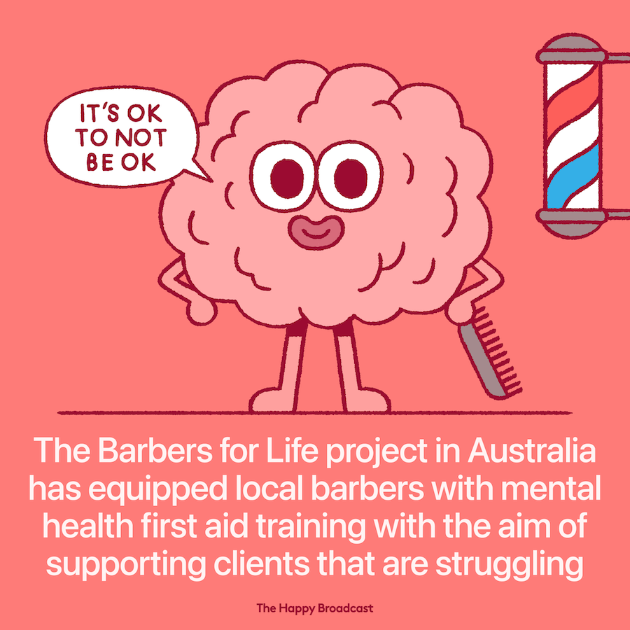 Australia barbershops tackle mental health stigma