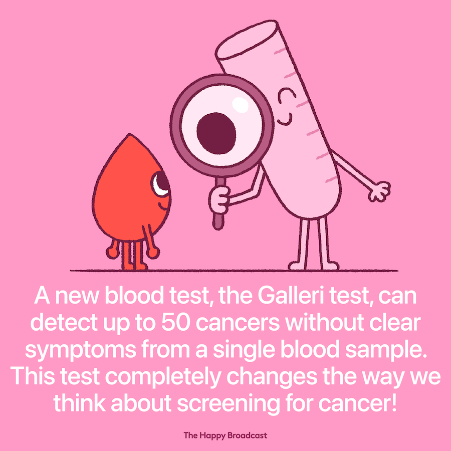 The Gallery test can screen for more than 50 cancers