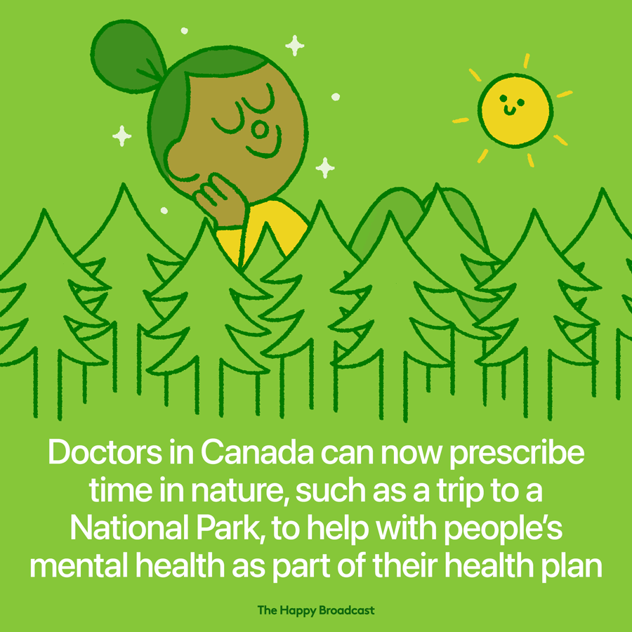 Doctors in Canada can prescribe time in nature