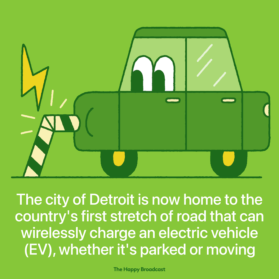 Detroit launches the first electrified road in America