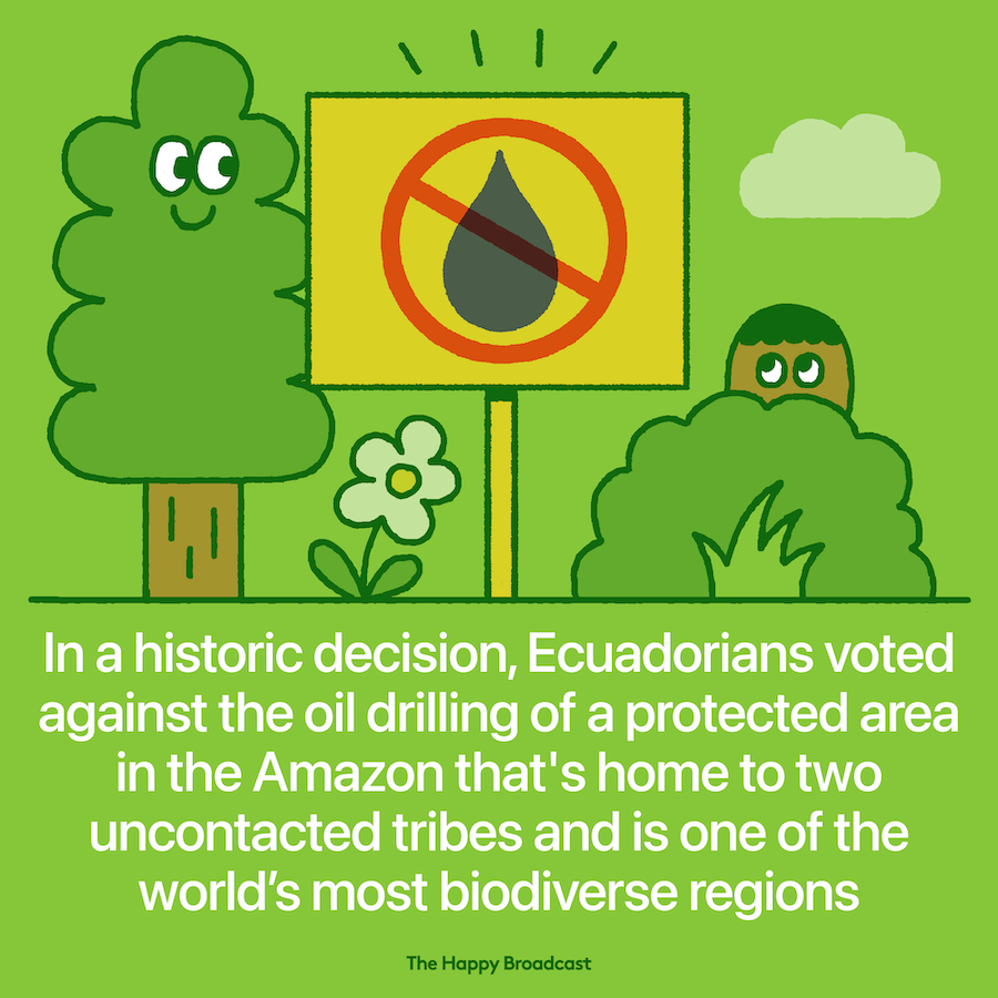 Ecuadorians reject oil drilling in the Amazon