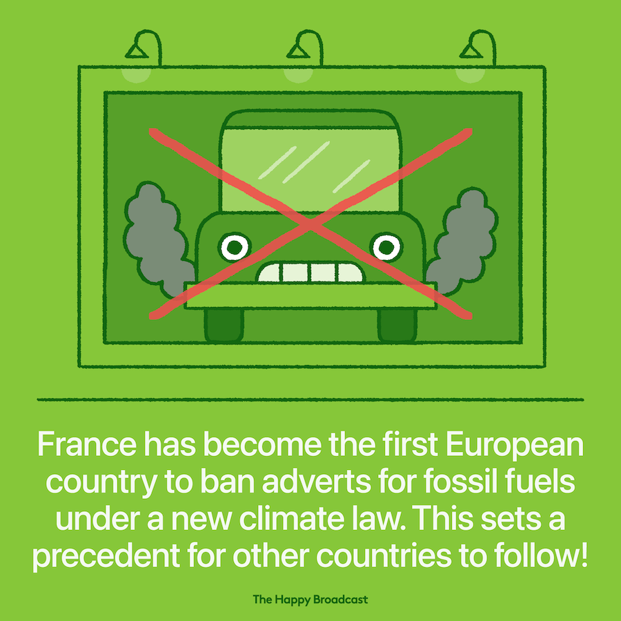 France bans fossil fuel ads