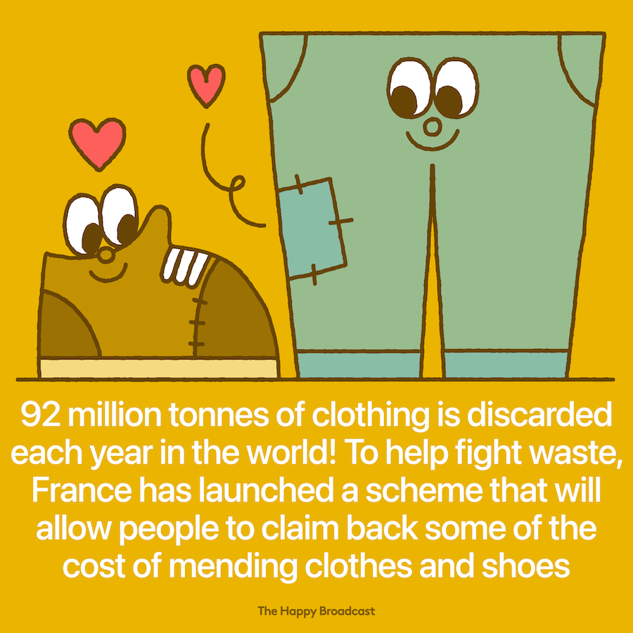 France will pay people to repair clothes and shoes 