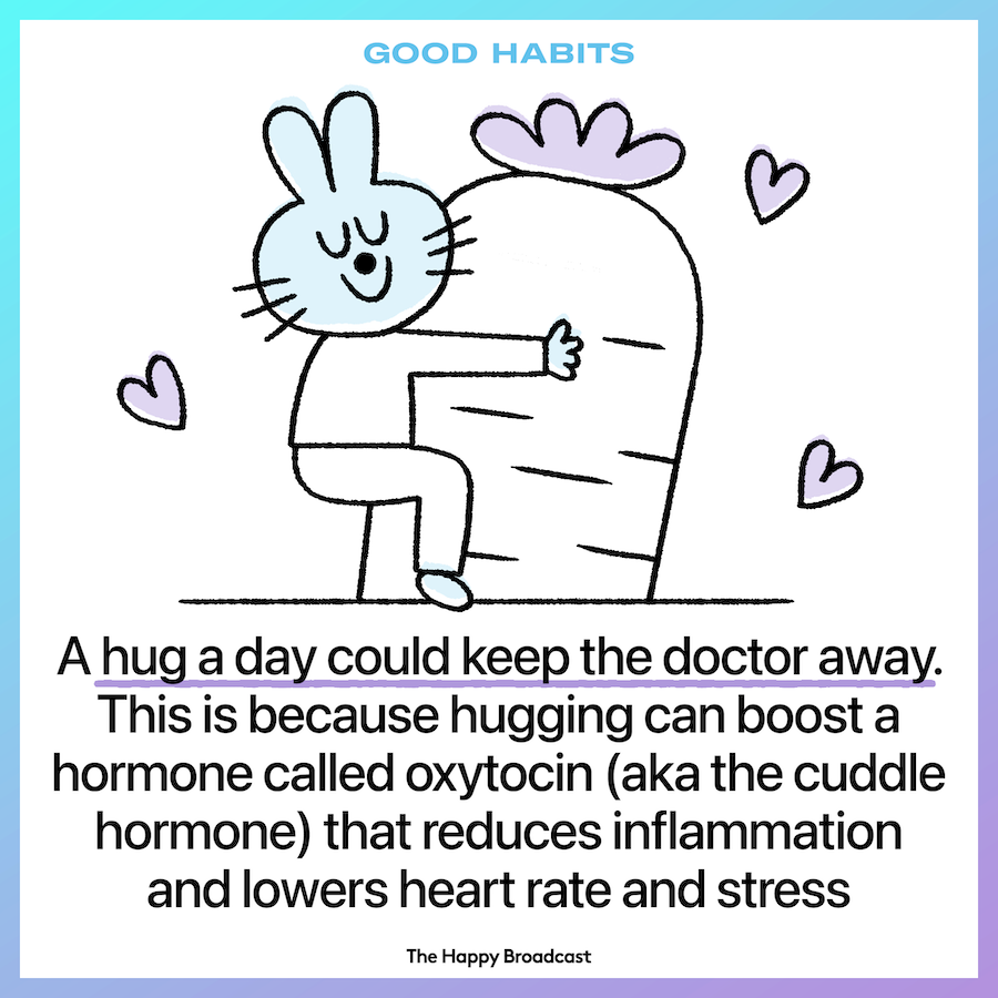 Hugs Strengthen Our Immune System