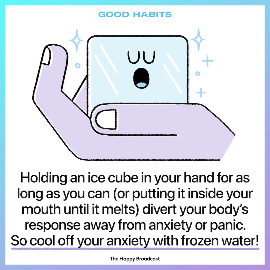 You Can Use Ice Cubes to Stop Panic Attacks
