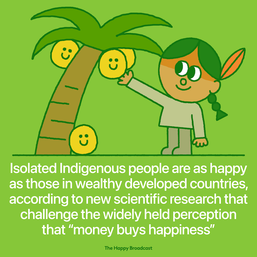 Isolated Indigenous people as happy as those in wealthy developed countries