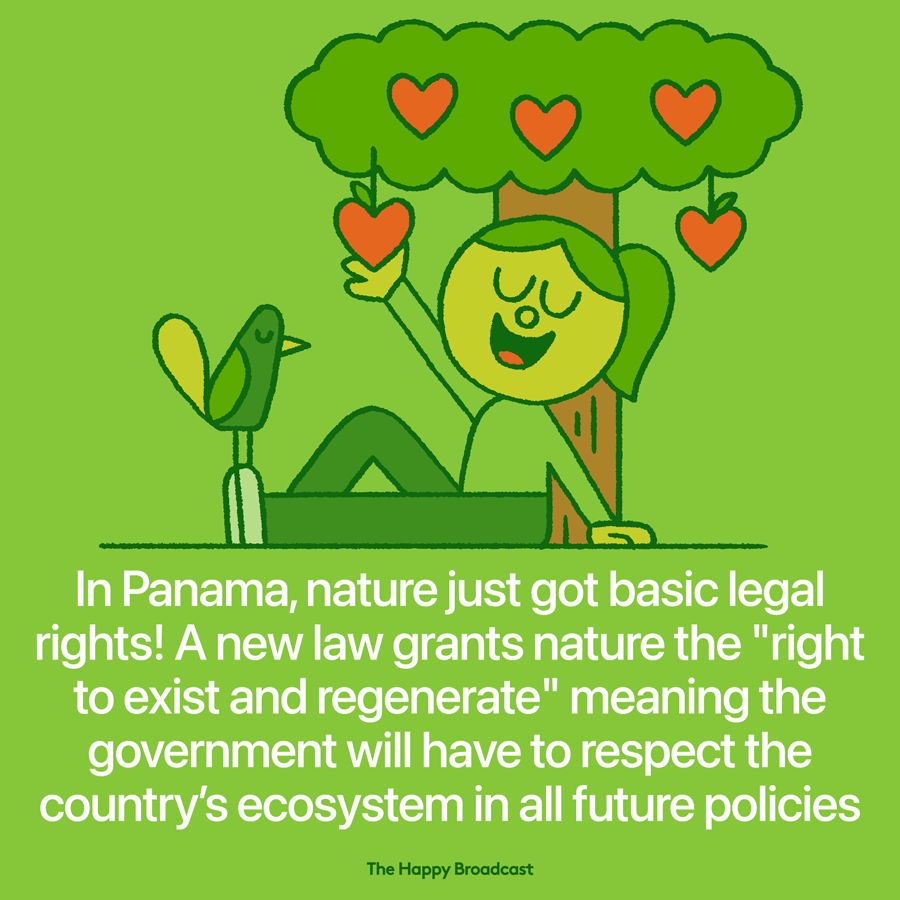 Panama gave legal rights to nature