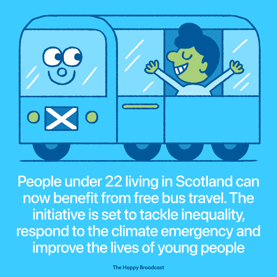 Scotland free bust travel for people under 22