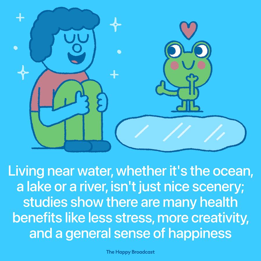 Being Near Water Can Boost Happiness