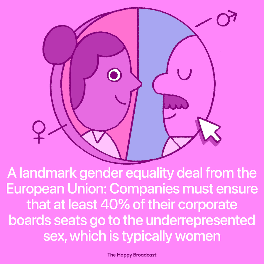 The EU Will Require Gender Representation On Company Boards
